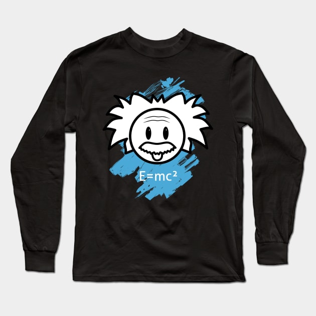 Albert Einstein E=mc² Long Sleeve T-Shirt by Arie store